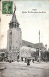 Paris - 6 - Church German St of Close CPA