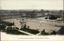 Paris - 1 - Le Nouveau Louvre CPA 
