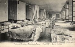 Paris - 16 - Passy - Dortoir Saint Paul - Pensionnat Secondaire CPA 