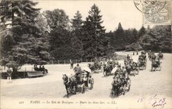 Paris - 16 - Bois de Boulogne - Entre les Deux Lacs - Cheval CPA 