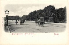 Paris - 16 - Bois de Boulogne - Porte Dauphine CPA 