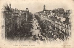 Paris 9 - Le Boulevard des Italiens - CPA 