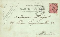 Paris 1 - Ile Saint Louis -Vue sur la Seine - bateau - CPA 