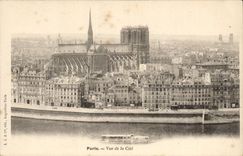 Paris 1 Vue de la Cite - CPA 