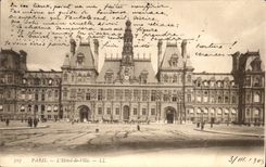 Paris 4 - L'Hotel de Ville - CPA 