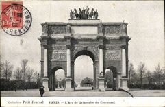 Paris 1 - L'Arc de Triomphe du Carrousel CPA 