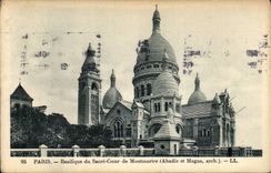 Paris 18 - Basilique Sacre Coeur - CPA 