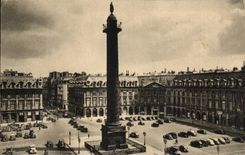 Paris - 1 - La Place et Colonne Vendome - CPA 