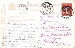 Paris - 2 - Street of Peace - CPA