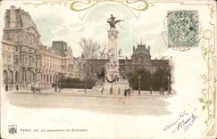 Paris - 1 - Le Monument de Gambetta - CPA 