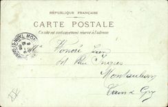 Paris - 1 - Le Monument de Gambetta - CPA 