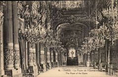 Paris - 9 - L'Opera - Le Foyer - CPA 