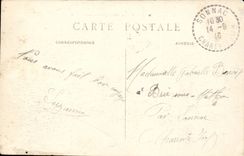 Paris - 15 - Montparnasse Station - bus CPA