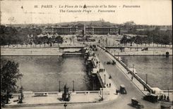 Paris 8 - The Place of the Harmony and the Seine - CPA