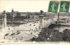 Paris - 7 - Bridge Alexandre III CPA