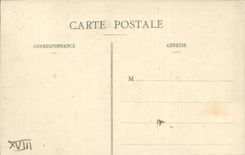 Paris - 18 - Square Saint Pierre - Escalier allant au Sacre Coeur CPA