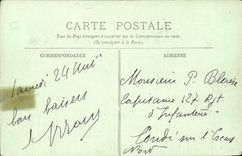 Paris - 2 - a Demonstration - Street of Peace CPA TOP