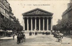 Paris - 8 - Church of Madeleine CPA