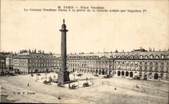 Paris - 1 - Place Vendome CPA 