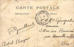 Paris - 19 - the Chaumont Hillocks - the Bridge of Bricks CPA