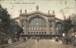 Paris - 10 - Station of North CPA