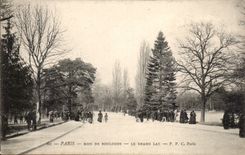 Paris 16 - Bois de Boulogne - Le Grand Lac - CPA 