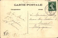 Paris 16 - Panorama vers Passy - Vue Generale de la Passerelle du Metropolitaine - CPA