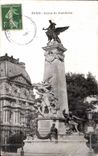 Paris 1 - Statue de Gambetta - CPA 