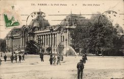 Paris 8 - The Petit Palais - CPA (garden with the watering-can)
