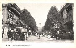 Paris - 9 - Le Boulevard des Capucines - CPA 
