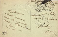 Paris 8 - Seen from of Arc de Triomphe towards the Avenues Tower Eiffel - Eiffe Tower - Large Wheel - CPA