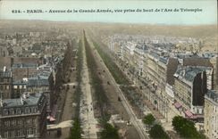 Paris 8 - Avenue of the Large army - CPA