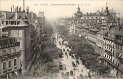 Paris 9 - Boulevard des Italiens - CPA 