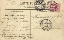 Paris 8 - The Avenue of the Fields Elysees CPA (automobile very nice shot)