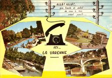 CPM La varenne St Hilaire Divers aspects de la ville