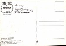 CPM Humour Paysan et Paysanne Auvergne