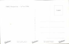 MODERN CARD Paris View the Eiffel Tower