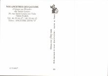 CPM Paris Nos ancetres les Gaulois Ile Saint Louis (restaurant)