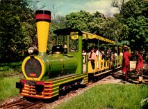 CPM Paris Bois de Boulogne Le petit train du jardin d'acclimatation