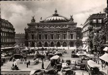 Paris CPM Notre Dame Place de l'opera
