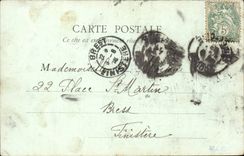 Isle Adam - Bridge of the Arm of the Mill - boat CPA