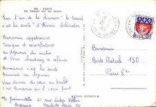 Paris En Flanant sur les Quais CPA 