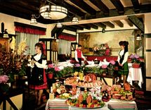 Paris 9 - L'Auberge de Riquewehr - 12 Faubourg Montmartre Restaurants - Dejeuners - Diners - Soupers - CPA 