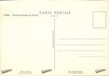 Paris 10 - Surroundings of Station of North - Resaurant Self-service CPA