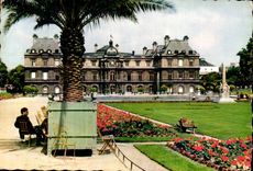 Paris - 6 - Luxembourg and Gardens CPA