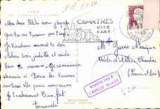 Paris - 6 - Luxembourg and Gardens CPA