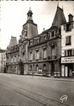 Fontainebleau - the Town hall - Street Large CPA