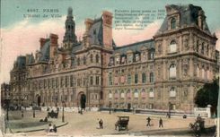 Paris 4 - L'Hotel de Ville - CPA 