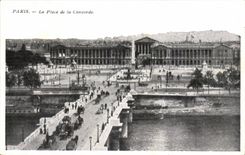 Paris 8 - The Place of the Harmony - CPA