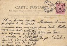 Paris - 4 - L'Hotel de Ville - CPA 